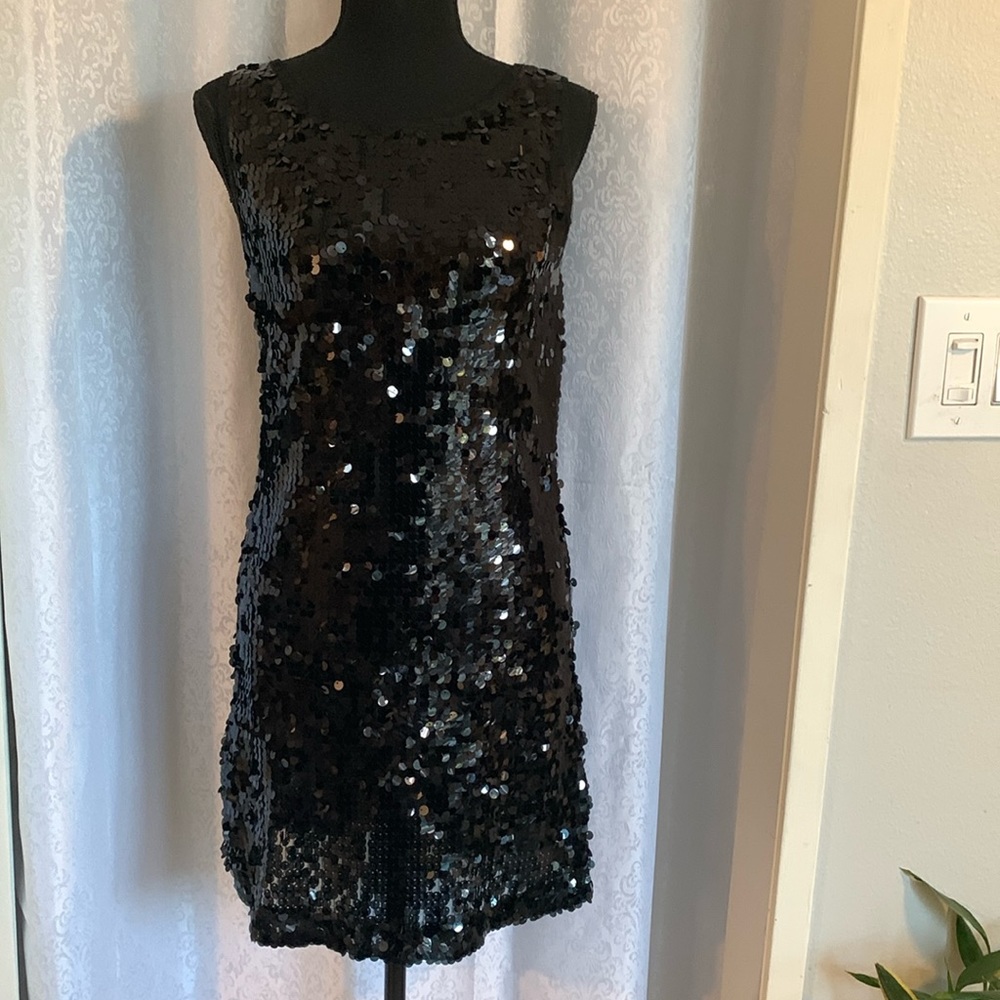 SPEECHLESS SEQUIN DRESS Sz:M